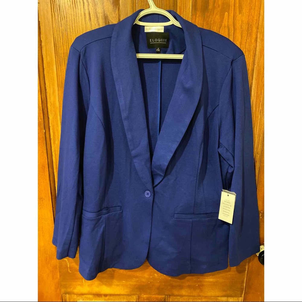 Eloquii NWT Royal Blue Blazer size 18